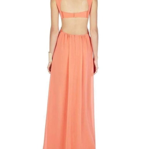 BCBGMaxAzria Alda Plunging V Neck Dress - Picture 2 of 7